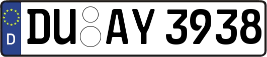 DU-AY3938