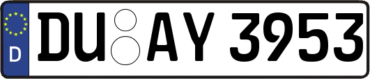 DU-AY3953