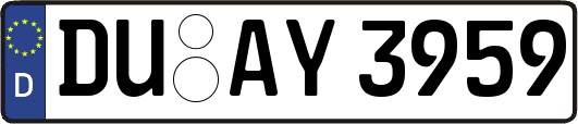 DU-AY3959