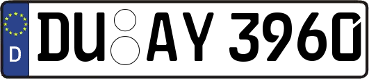 DU-AY3960