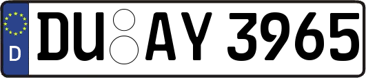 DU-AY3965