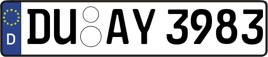 DU-AY3983