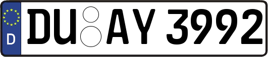 DU-AY3992
