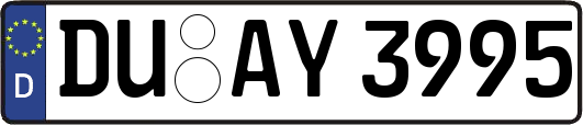 DU-AY3995