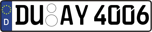 DU-AY4006