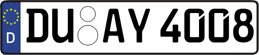 DU-AY4008