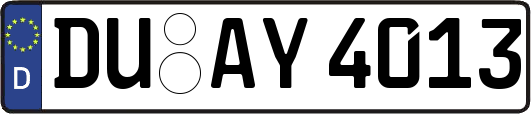 DU-AY4013