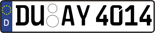 DU-AY4014