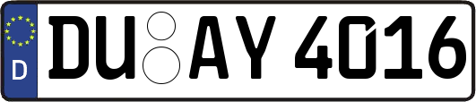 DU-AY4016