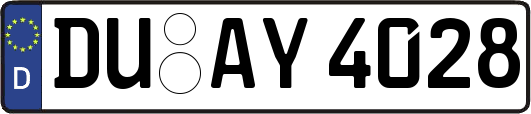 DU-AY4028