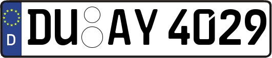 DU-AY4029