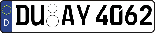 DU-AY4062
