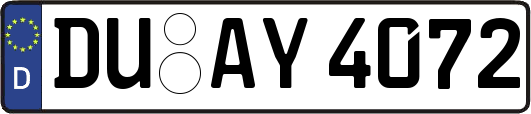 DU-AY4072