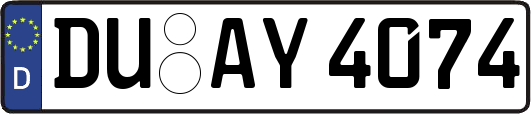 DU-AY4074