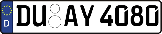 DU-AY4080