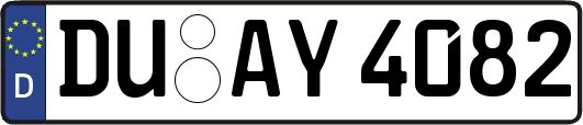 DU-AY4082