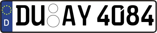 DU-AY4084