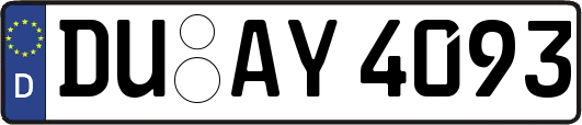 DU-AY4093