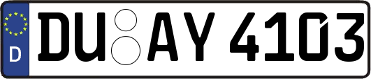 DU-AY4103