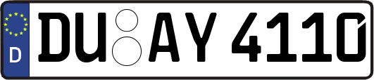 DU-AY4110