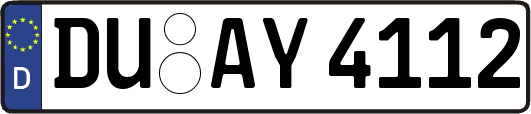 DU-AY4112