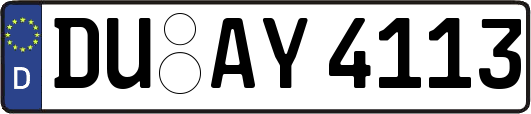 DU-AY4113