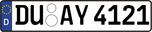 DU-AY4121