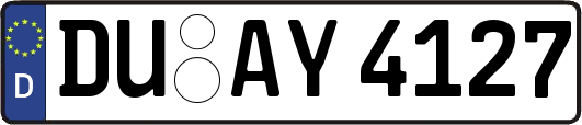 DU-AY4127