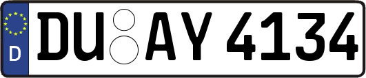 DU-AY4134