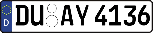 DU-AY4136