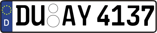 DU-AY4137