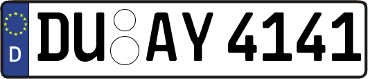 DU-AY4141