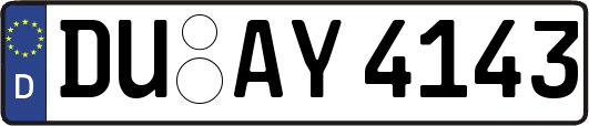 DU-AY4143