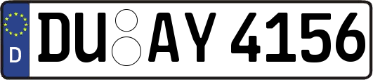 DU-AY4156