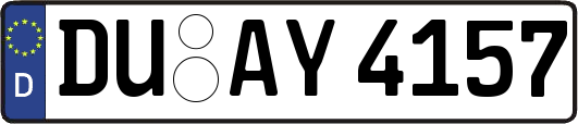 DU-AY4157