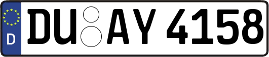 DU-AY4158