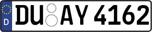 DU-AY4162