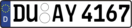 DU-AY4167