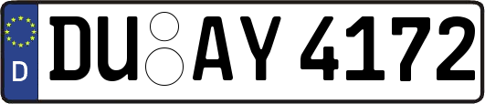 DU-AY4172