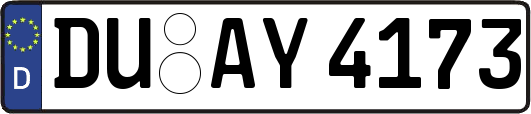 DU-AY4173