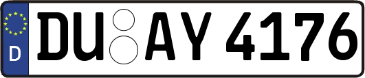 DU-AY4176