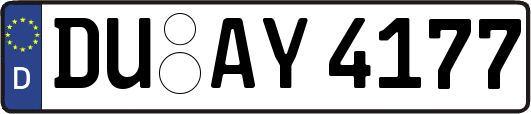 DU-AY4177