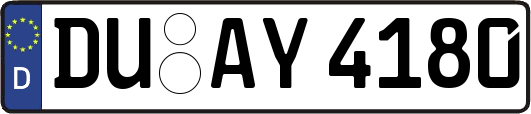 DU-AY4180