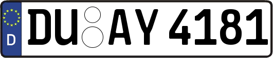 DU-AY4181