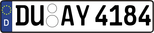 DU-AY4184