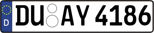 DU-AY4186