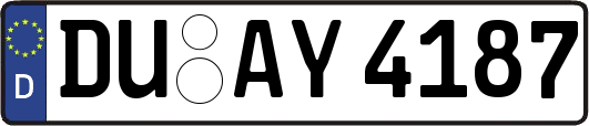 DU-AY4187