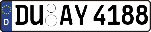 DU-AY4188