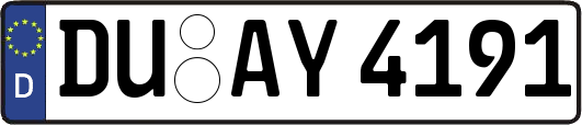 DU-AY4191