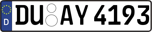 DU-AY4193